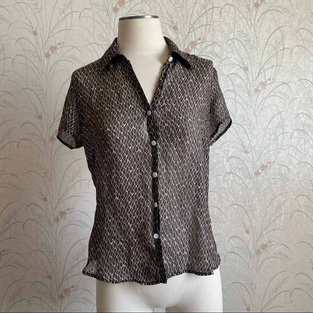 “Sabrina” vintage y2k mesh top